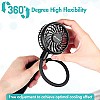 AIRTREE Neck Fan Battery Operated Neckband Fan Hand-Free Wearable Personal Fan for Hot Flashes 