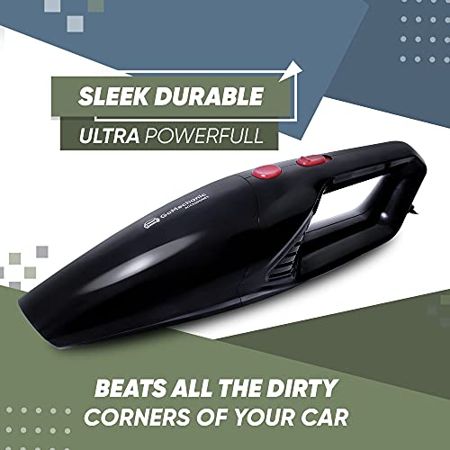 GoMechanic Neutron 4500 Handheld Super Suction Wet Dry Power Car Vacuum Cleaner with Anti-Bacterial Cleaning (Black) GoMechanic Neutron 4500 Handheld Super Suction Wet Dry Power Car Vacuum Cleaner with Anti-Bacterial Cleaning (Black)
