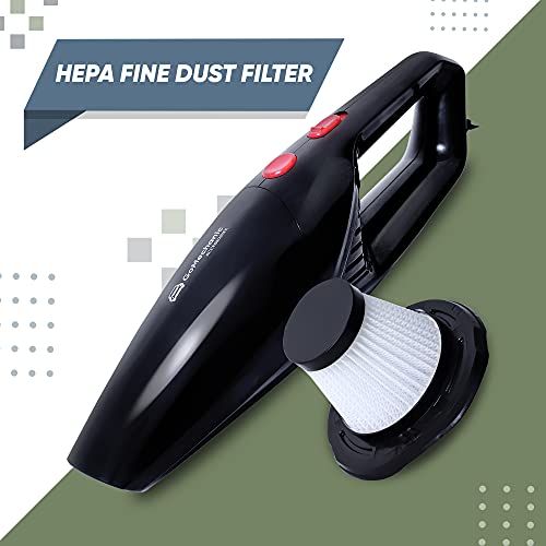 GoMechanic Neutron 4500 Handheld Super Suction Wet Dry Power Car Vacuum Cleaner with Anti-Bacterial Cleaning (Black) GoMechanic Neutron 4500 Handheld Super Suction Wet Dry Power Car Vacuum Cleaner with Anti-Bacterial Cleaning (Black)