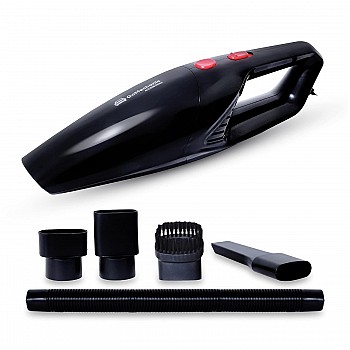 GoMechanic Neutron 4500 Handheld Super Suction Wet Dry Power Car Vacuum Cleaner with Anti-Bacterial Cleaning  (Black)