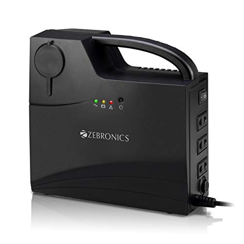 Zebronics ZEB-CU5013 Portable CFL UPS(Black) Zebronics ZEB-CU5013 Portable CFL UPS(Black)