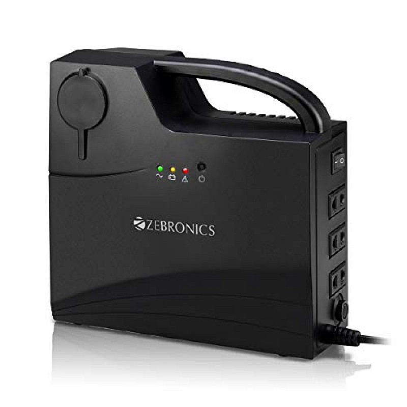 Zebronics ZEB-CU5013 Portable CFL UPS(Black)