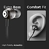 Boult Audio BassBuds Storm-X in-Ear Wired Earphones with Mic HD Sound (Grey)