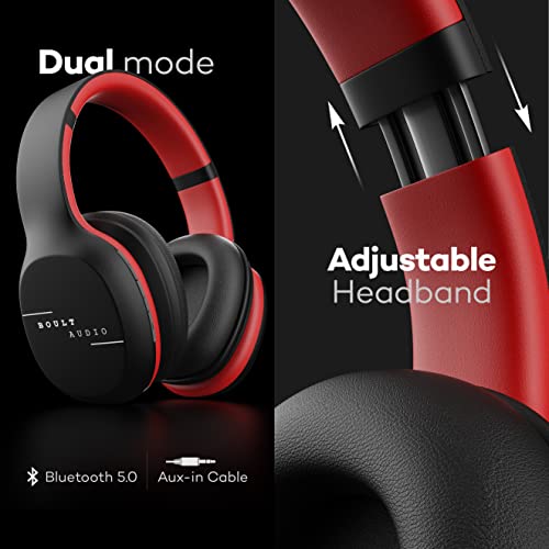 Boult Audio ProBass Thunder Over-Ear Wireless Bluetooth Headphones with Mic, Headset with Long Battery Life Boult Audio ProBass Thunder Over-Ear Wireless Bluetooth Headphones with Mic, Headset with Long Battery Life