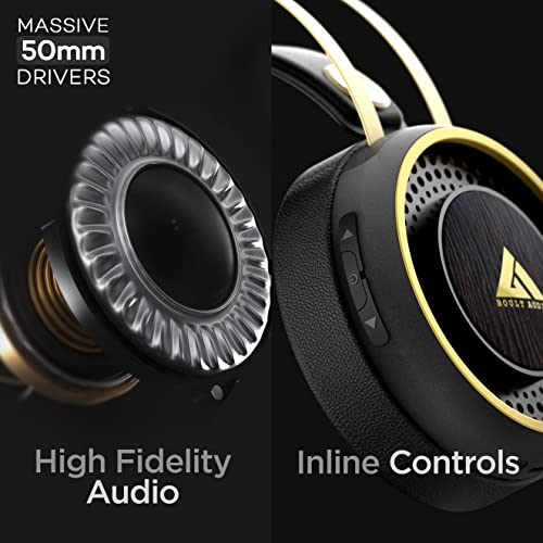 Boult Audio ProBass Ranger Over-Ear Wireless Bluetooth Headphones with Microphone, Headset with Long Battery Life Boult Audio ProBass Ranger Over-Ear Wireless Bluetooth Headphones with Microphone, Headset with Long Battery Life