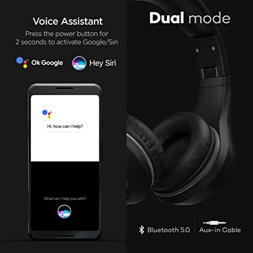 Boult Audio ProBass FluidX Wireless Bluetooth Over The Ear Headphone with Mic (Black) Boult Audio ProBass FluidX Wireless Bluetooth Over The Ear Headphone with Mic (Black)