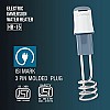 Havells HP15 Auto 1500 Watt Immersion Heater  ISI Mark Heavy Duty 3 Pin Moulded Plug, Touch Protection Cover Blue