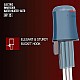 Havells HP15 Auto 1500 Watt Immersion Heater  ISI Mark Heavy Duty 3 Pin Moulded Plug, Touch Protection Cover Blue