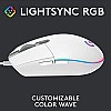 Logitech G102 Light Sync Gaming Wired Mouse with Customizable RGB Lighting, 6 Programmable Buttons