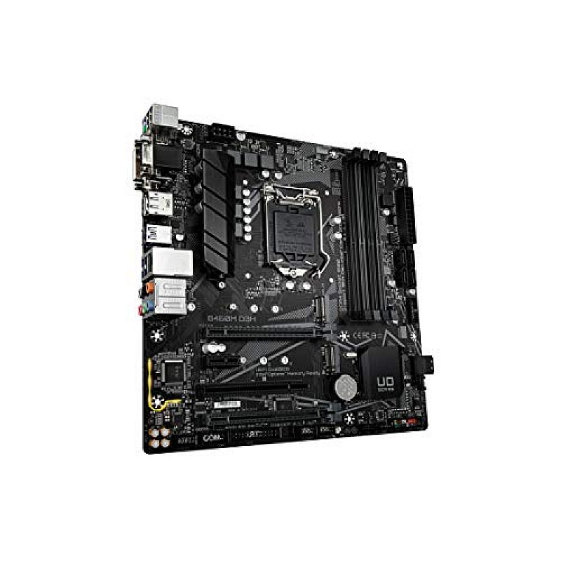 GIGABYTE B460M Gaming HD Motherboard with Gaming LAN, PCIe Gen3 x4 M.2, Anti-Sulfur Resistor, Smart Fan 5