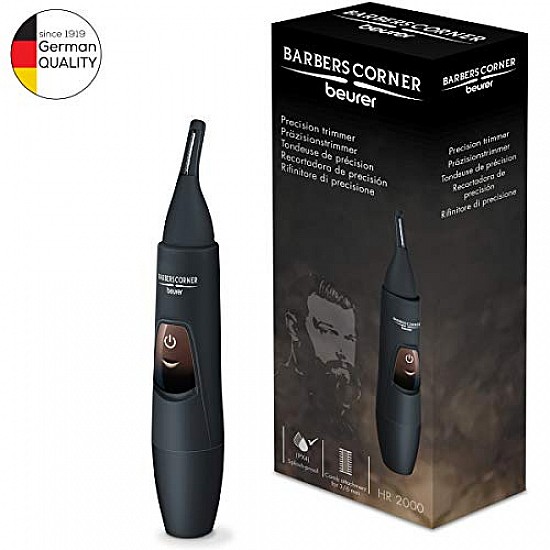 Beurer HR 2000 Precision Cordless Nose, Ear And Eyebrow Trimmer