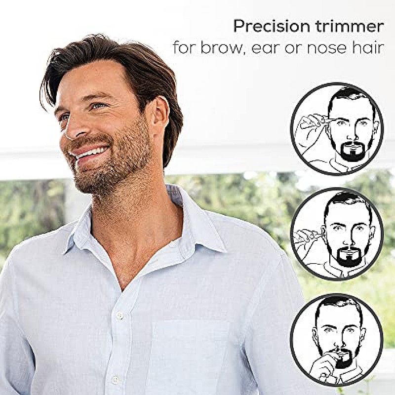 Beurer HR 2000 Precision Cordless Nose, Ear And Eyebrow Trimmer