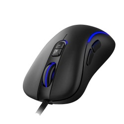 Ant Esports GM270W Optical Wired Gaming Mouse with 7 Programmable Buttons and 3200 Adjustable DPI - Black