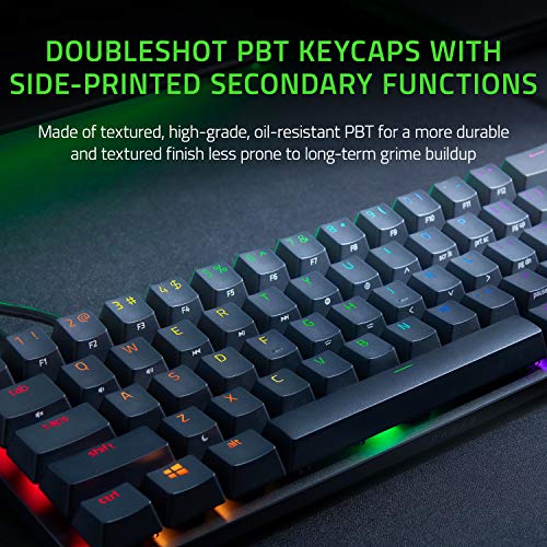 Razer Huntsman Mini 60% Gaming Keyboard Fastest Keyboard Switches Ever Clicky Optical Switches Chroma Rgb Lighting Classic Black, Wired Razer Huntsman Mini 60% Gaming Keyboard Fastest Keyboard Switches Ever Clicky Optical Switches Chroma Rgb Lighting Classic Black, Wired