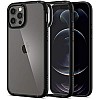 Spigen Ultra Hybrid Back Cover Case for iPhone 12 and iPhone 12 Pro (TPU + Poly Carbonate Matte Black)