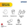 Omron Ultra Compact & Low Noise Compressor Nebulizer For Child & Adult, White