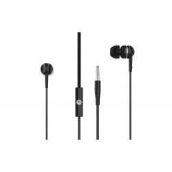 Motorola Pace 105 Wired in Ear Headphone with Mic (Black)