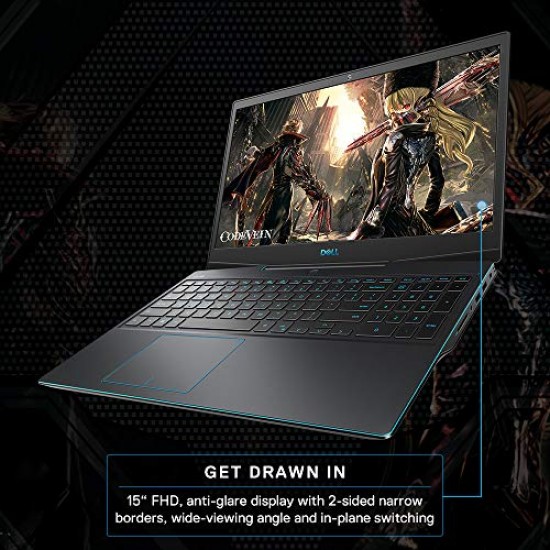 Dell G3 3500 Gaming 15.6 inches Laptop (10th Gen Intel Core i5-10300H,8GB,1TB+256GB SSD,Windows 10 Home,4GB NVIDIA1650 Ti Graphics)