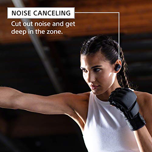Sony WF-SP800N Bluetooth Truly Wireless in Ear Earbuds with Mic Black Sony WF-SP800N Bluetooth Truly Wireless in Ear Earbuds with Mic Black