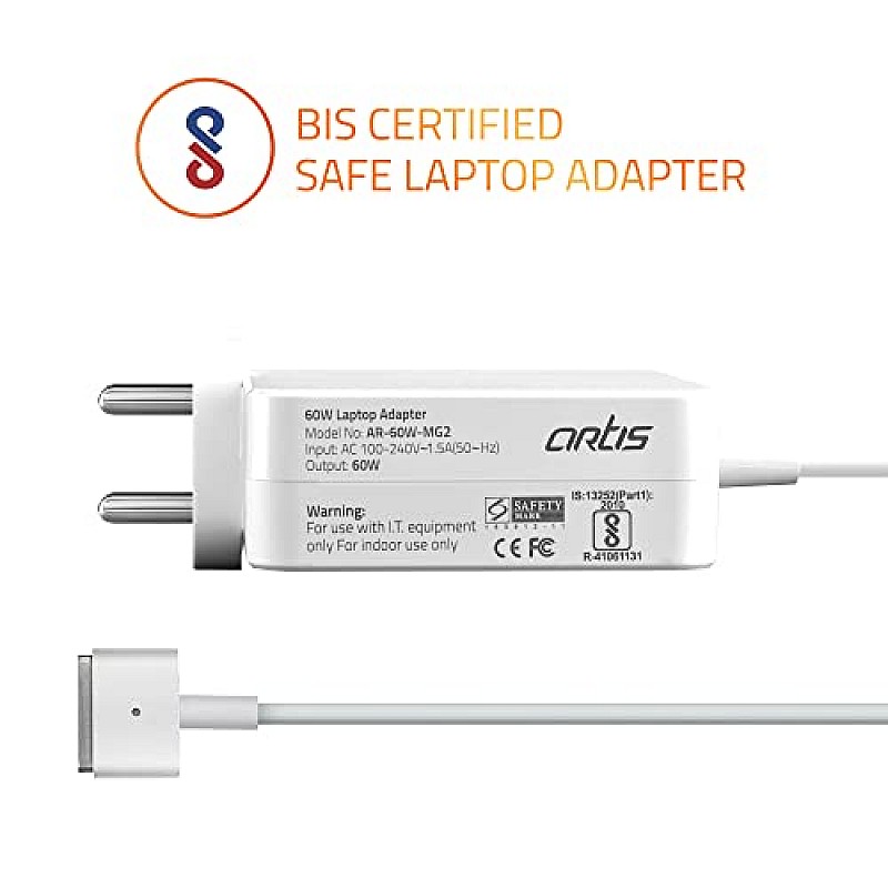 Artis 30 Watts USB Type C Laptop Adapter/Charger White