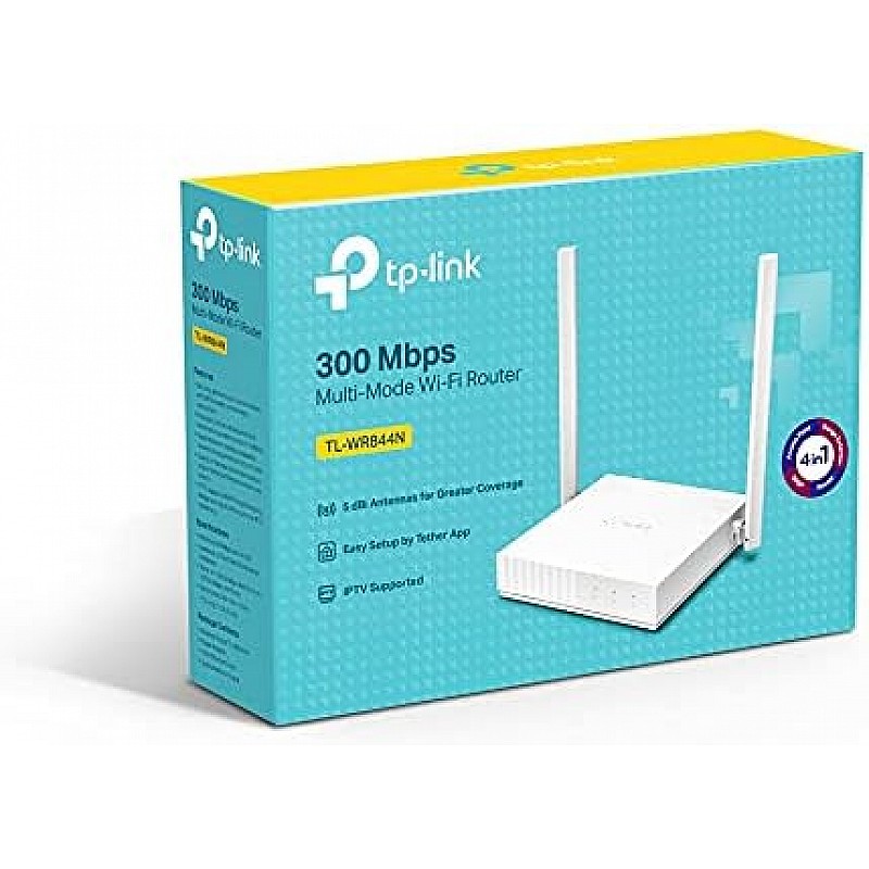 TP-Link TL-WR844N Multi-Mode Wi-Fi Router - 300 Mbps