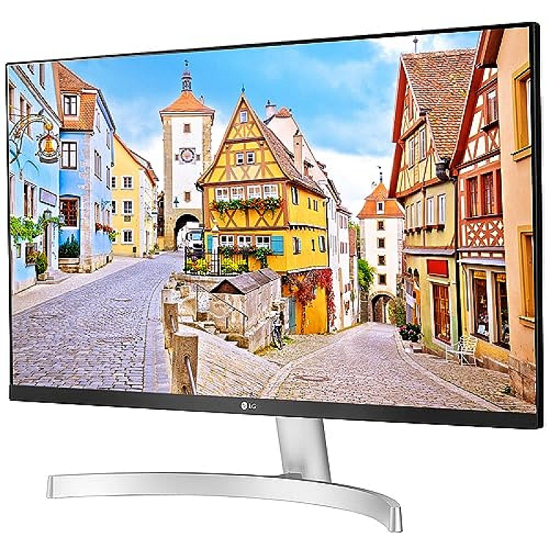 LG Electronics 27Ml600 Full Hd 27 Inch(69 Cm) LCD 1920 X 1080 Pixels IPS Monitor 3 Side Borderless Design with Inbuilt White