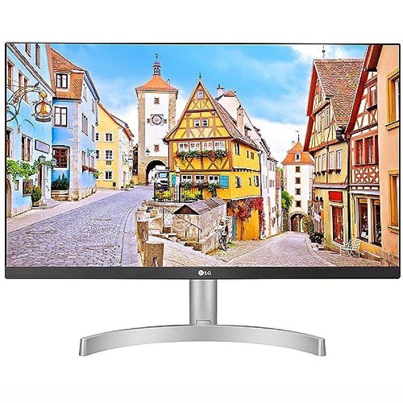 LG Electronics 27Ml600 Full Hd 27 Inch(69 Cm) LCD 1920 X 1080 Pixels IPS Monitor 3 Side Borderless Design with Inbuilt White