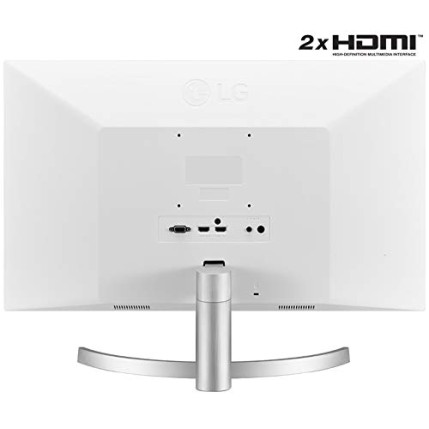 LG Electronics 27Ml600 Full Hd 27 Inch(69 Cm) LCD 1920 X 1080 Pixels IPS Monitor 3 Side Borderless Design with Inbuilt White
