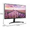 LG Qhd 2K - 27Qn600, 2560 X 1440 Pixels 27 Inch (68.58 Cm) IPS Display 3 Side Borderless Black