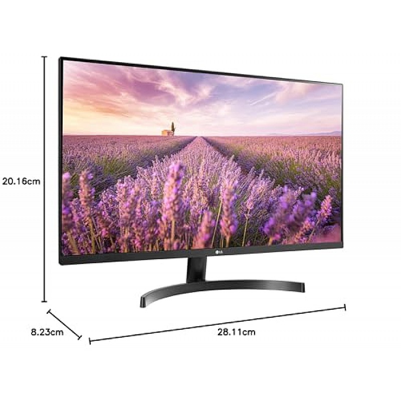 LG Qhd 2K - 27Qn600, 2560 X 1440 Pixels 27 Inch (68.58 Cm) IPS Display 3 Side Borderless Black