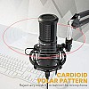 MAONO AU-PM420 USB Podcast Condenser Microphone, Computer Mic with Professional Sound Chipset for Gaming, Streaming