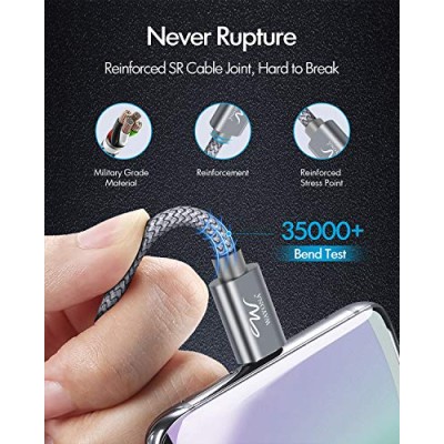 Wayona Type C to Lightning MFI Certified 20W Fast charging Nylon Braided USB C Cable for iPhone Wayona Type C to Lightning MFI Certified 20W Fast charging Nylon Braided USB C Cable for iPhone