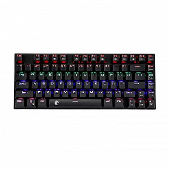 HUO JI 60% Mechanical Gaming Keyboard, E-Yooso Z-88 With Brown Switches, Rainbow Led Backlit