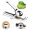 Signoraware Lemon Squeezer with Bottle Opener Food Grade Stainless Steel, Set of 1, Silver