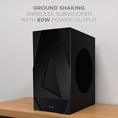 boAt AAVANTE Bar 2050 160W 2.1 Channel Bluetooth Soundbar Signature Sound, Wireless (Premium Black) boAt AAVANTE Bar 2050 160W 2.1 Channel Bluetooth Soundbar Signature Sound, Wireless (Premium Black)