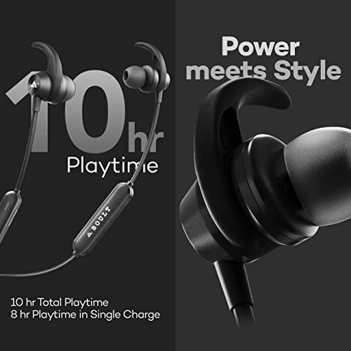 Boult Audio ProBass X1-WL in-Ear Wireless Earphones with 10 Hours Battery Life, Latest Bluetooth 5.0, IPX5 Sweatproof Headphones with mic (Black) Boult Audio ProBass X1-WL in-Ear Wireless Earphones with 10 Hours Battery Life, Latest Bluetooth 5.0, IPX5 Sweatproof Headphones with mic (Black)