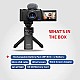 Sony Digital Camera ZV 1 for Content Creators (Compact, Video Eye AF, Flip Screen, in-Built Microphone, Bluetooth Shooting Grip, 4K Vlogging Camera for Content Creation) - Black