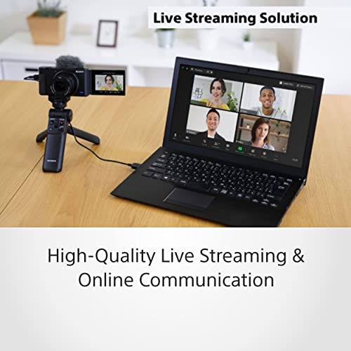 Sony Digital Camera ZV 1 for Content Creators (Compact, Video Eye AF, Flip Screen, in-Built Microphone, Bluetooth Shooting Grip, 4K Vlogging Camera for Content Creation) - Black Sony Digital Camera ZV 1 for Content Creators (Compact, Video Eye AF, Flip Screen, in-Built Microphone, Bluetooth Shooting Grip, 4K Vlogging Camera for Content Creation) - Black