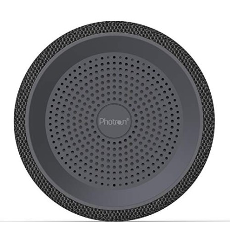 Photron P10 FAB 3W Nordic Fabric Wireless Surround Sound Mic, Black Photron P10 FAB 3W Nordic Fabric Wireless Surround Sound Mic, Black