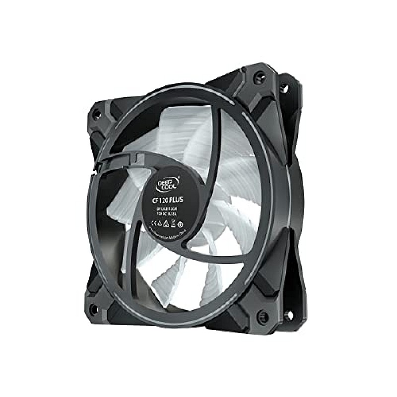 DEEPCOOL CF120 Plus 3 IN 1 RGB 120 mm Case Fan/Cooler- DP-F12-AR-CF120P-3P