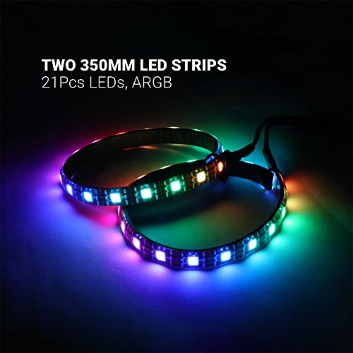 Ant Esports LED Strip 350 ARGB 2 LED Strips for Computer Chassis Ant Esports LED Strip 350 ARGB 2 LED Strips for Computer Chassis