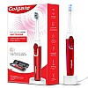 Colgate Proclinical 500R Whitening Rechargeable Sonic Toothbrush, Electric Toothbrush for adults with Soft & Spiral Bristles, Dual-Brushing Mode