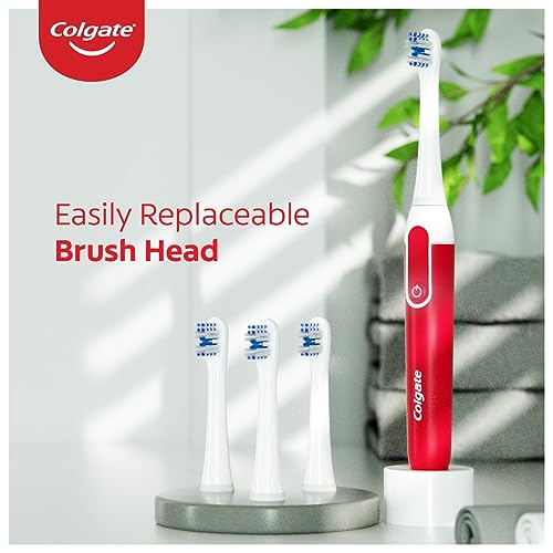 Colgate Proclinical 500R Whitening Rechargeable Sonic Toothbrush, Electric Toothbrush for adults with Soft & Spiral Bristles, Dual-Brushing Mode Colgate Proclinical 500R Whitening Rechargeable Sonic Toothbrush, Electric Toothbrush for adults with Soft & Spiral Bristles, Dual-Brushing Mode