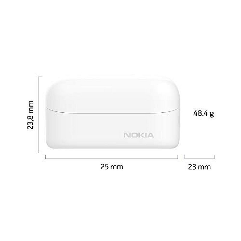 Nokia Power Lite with Up to 35 Hours of Play Time, Waterproofing, 5.0 Bluetooth Truly Wireless in Ear Earbuds with Mic Crystal-Clear Sound