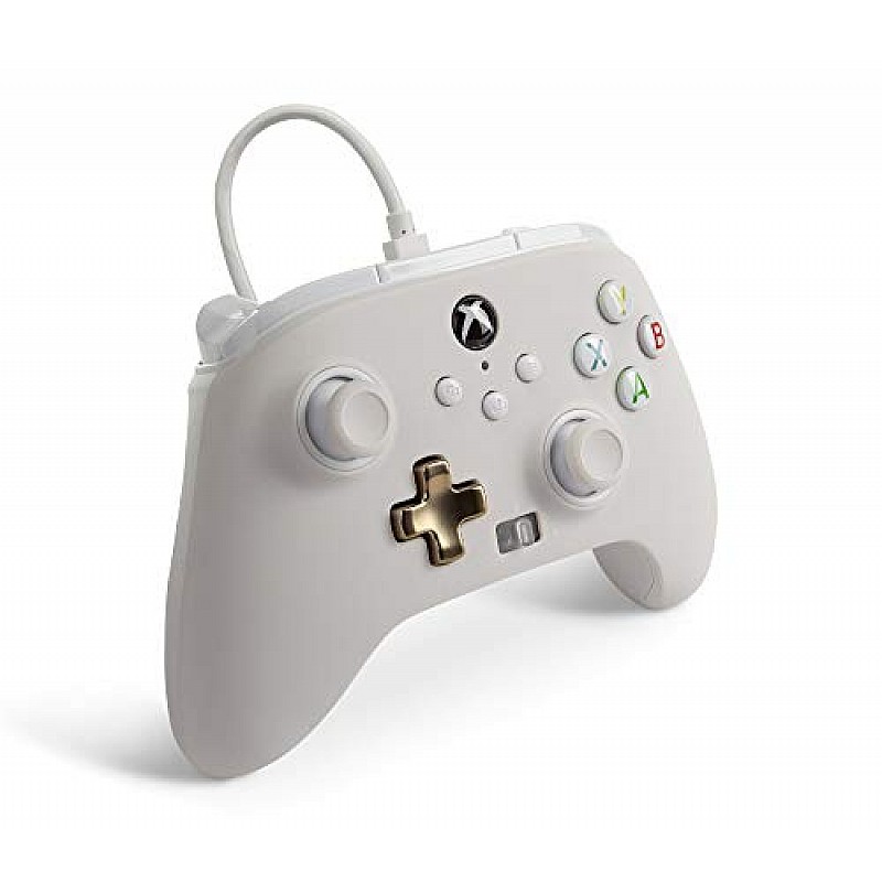 PowerA Enhanced Wired Gaming Controller for Xbox Series White, Mist 