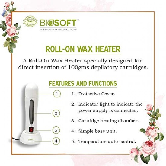 Biosoft Roll-on Wax Heater (White)