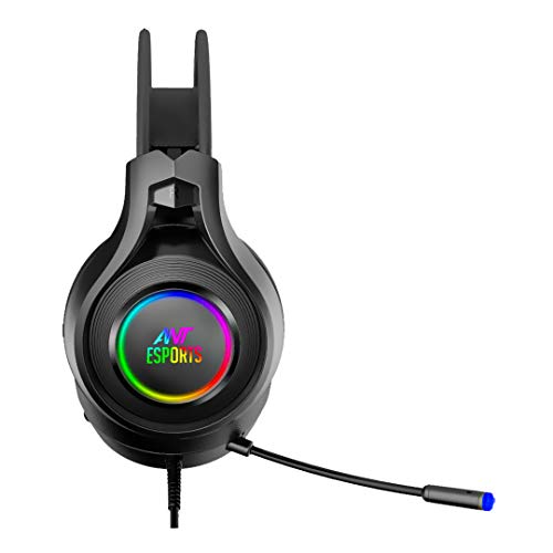 Ant Esports H570 7.1USB Surround Sound Gaming Headset with – Black Ant Esports H570 7.1USB Surround Sound Gaming Headset with – Black