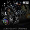 Ant Esports H570 7.1USB Surround Sound Gaming Headset with – Black