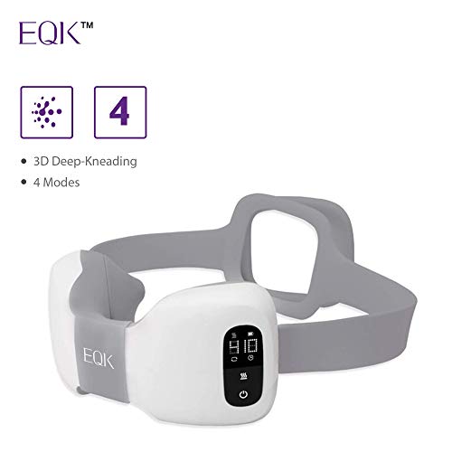 EQK ST-301 Rechargeable Neck and Shoulder Massager with Deep Shiatsu Kneading Technique for Fatigue, Stiffness and Pain Relief EQK ST-301 Rechargeable Neck and Shoulder Massager with Deep Shiatsu Kneading Technique for Fatigue, Stiffness and Pain Relief