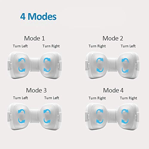 EQK ST-301 Rechargeable Neck and Shoulder Massager with Deep Shiatsu Kneading Technique for Fatigue, Stiffness and Pain Relief EQK ST-301 Rechargeable Neck and Shoulder Massager with Deep Shiatsu Kneading Technique for Fatigue, Stiffness and Pain Relief